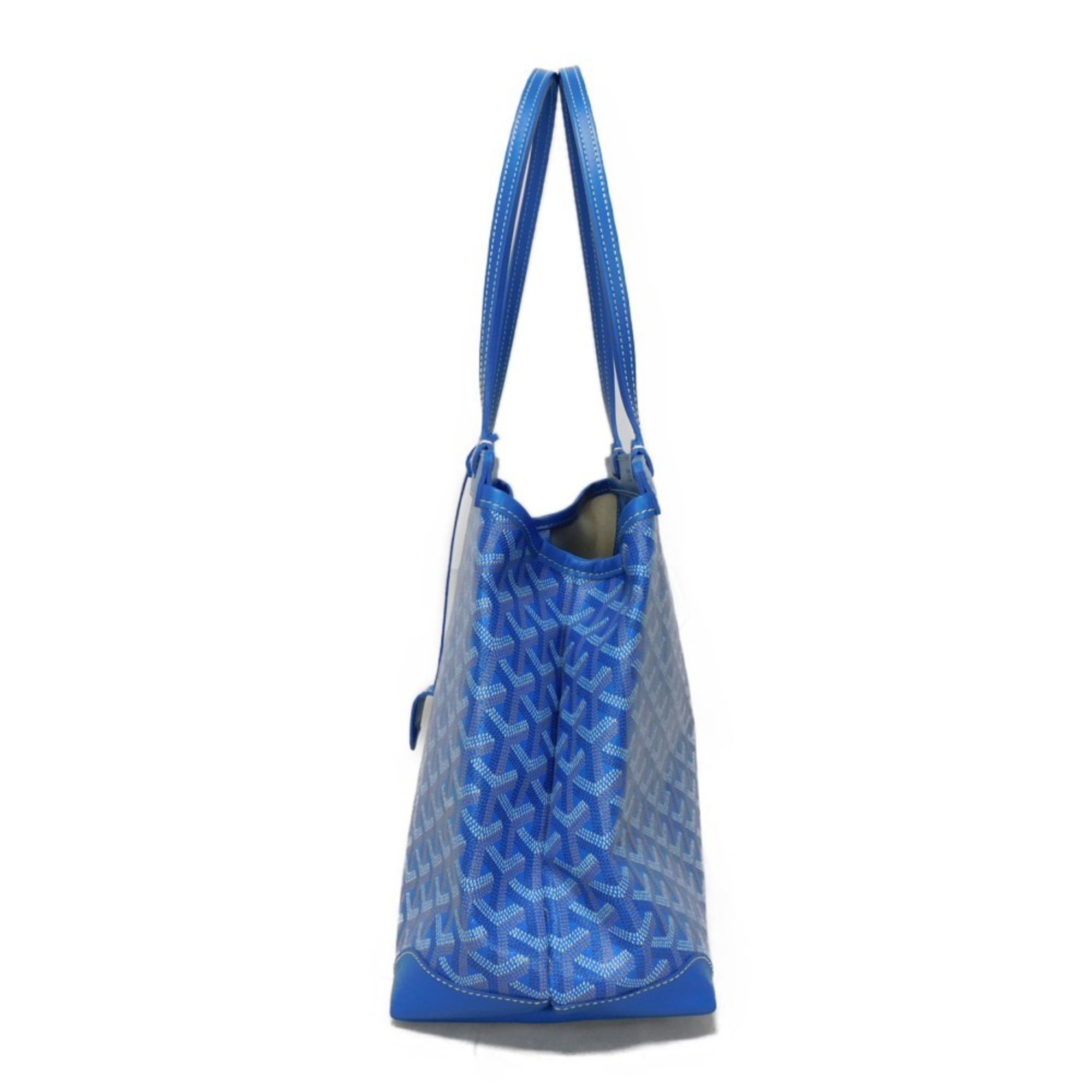 GOYARD Tote Bag Belle Chasse Beyond PM Blue Shoulder Herringbone Sky BELBIAPMLTY10CL10P Men's Women's