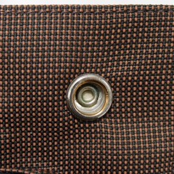 Hermes HERMES Tote Bag Air Line PM Nylon Canvas Handbag W Serie Button Brown Men's Women's