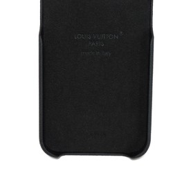 Louis Vuitton LOUIS VUITTON Smartphone Case Bumper 15 Pro MAX Current LV Flower Brown Black Monogram Noir M82888 Men's Women's