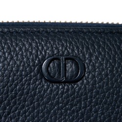 Christian Dior Dior Long Wallet CD Icon Zip ICON Navy Round Blue Denim 2ESBC252CDI_H10B Men's Billfold