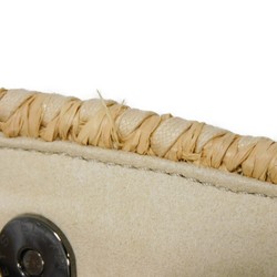 Stella McCartney Shoulder Bag Falabella Tote Chain Raffia Light Sand 371223 W8704 9740 Women's