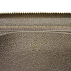 Louis Vuitton LOUIS VUITTON Long Wallet Zipper Current Tourterelle Crème Round RFID Monogram Empreinte M69794 Men's Women's Billfold