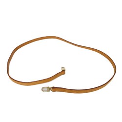 Louis Vuitton Shoulder Strap Bandouliere 120 Tanned Leather Width 1.2cm Long Beige Non-adjustable LV Natural J00145 Men's Women's