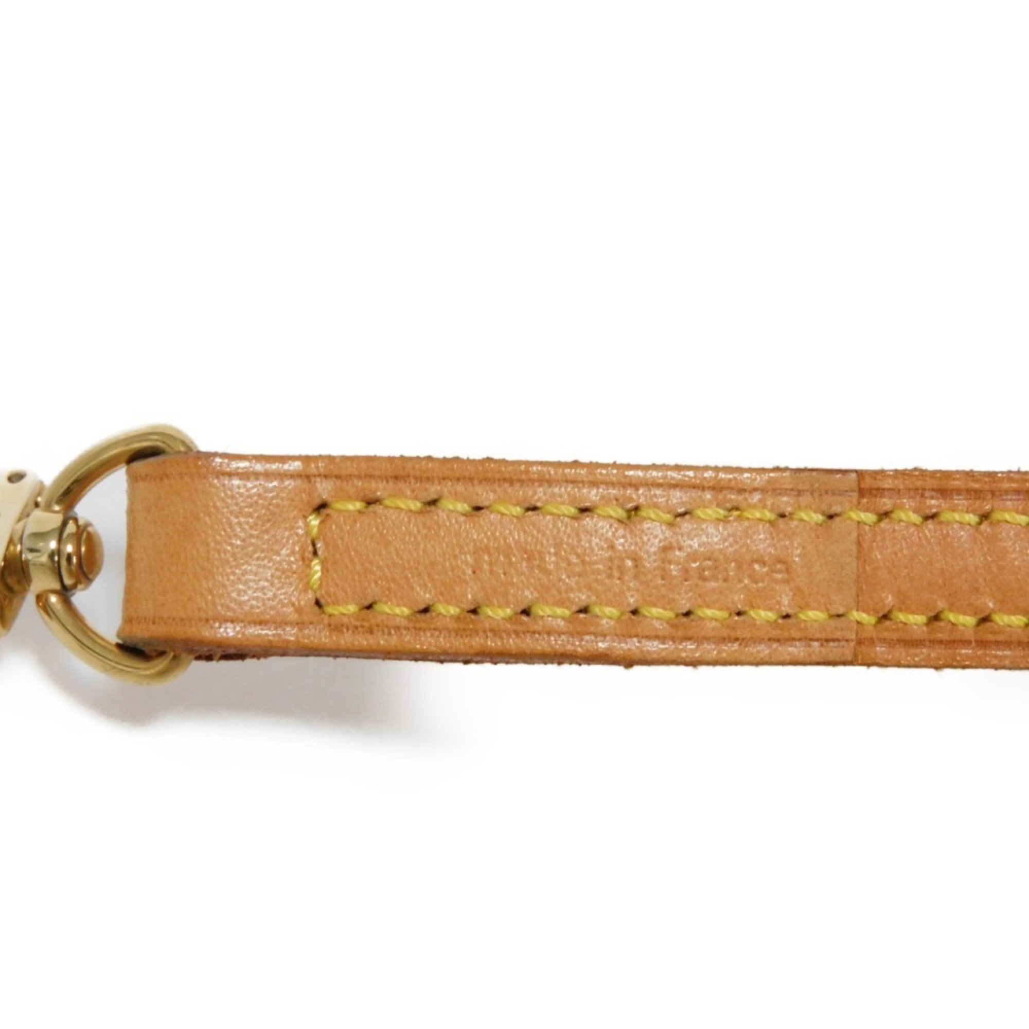 Louis Vuitton Shoulder Strap Bandouliere 120 Tanned Leather Width 1.2cm Long Beige Non-adjustable LV Natural J00145 Men's Women's