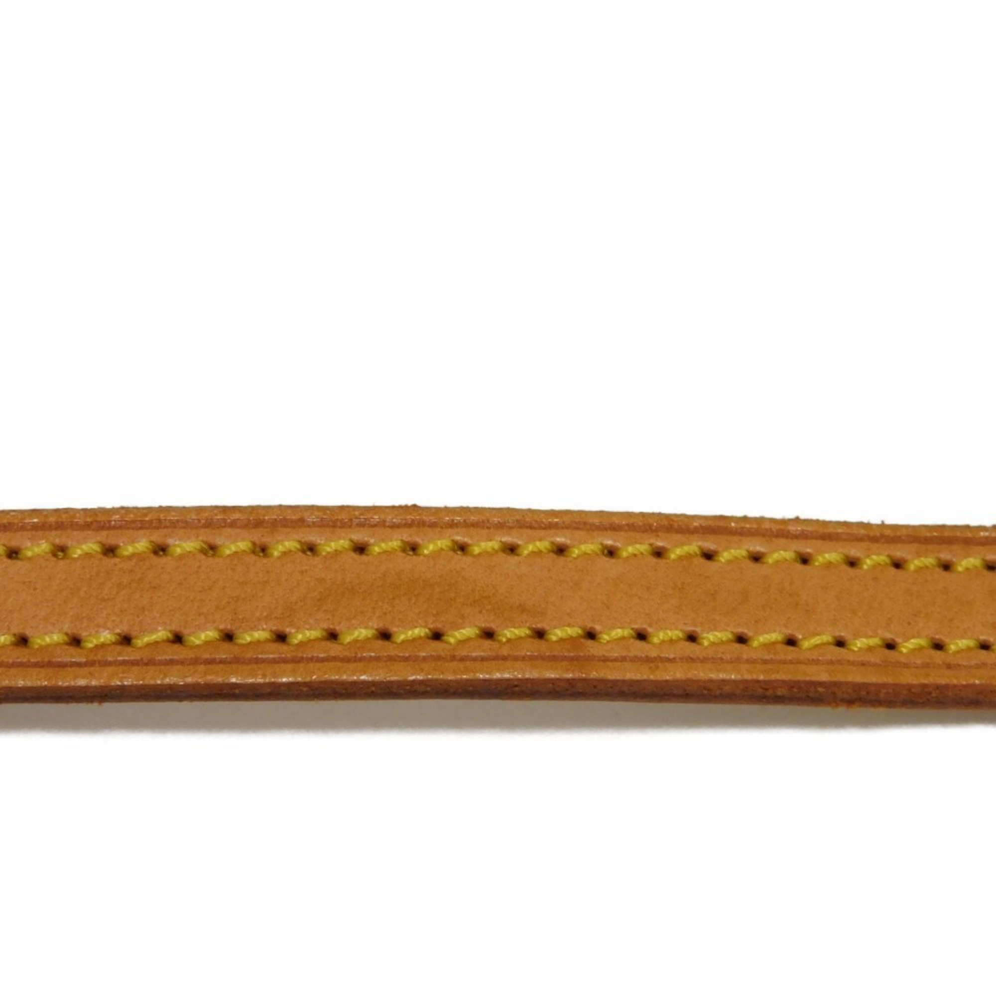 Louis Vuitton Shoulder Strap Bandouliere 120 Tanned Leather Width 1.2cm Long Beige Non-adjustable LV Natural J00145 Men's Women's