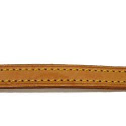 Louis Vuitton Shoulder Strap Bandouliere 120 Tanned Leather Width 1.2cm Long Beige Non-adjustable LV Natural J00145 Men's Women's