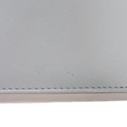 BALENCIAGA Card Case Envelope Flap Holder Foil Stamping Smooth Calf Current New Blue Sky 750324 2AABX 4799 Men's Women's