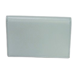 BALENCIAGA Card Case Envelope Flap Holder Foil Stamping Smooth Calf Current New Blue Sky 750324 2AABX 4799 Men's Women's