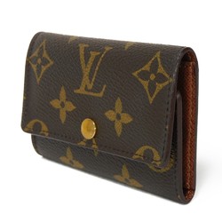 Louis Vuitton LOUIS VUITTON Key Case Multicle 6 LV Flower Brown 6-row Snap Button Monogram Maroon M62630 Men's Women's