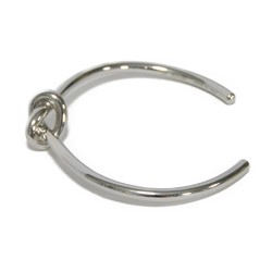 CELINE Bangle Knot Extra Thin Bracelet Current C2 M Rope Nickel Free Brass Silver 46P466BRA.36SI Women's