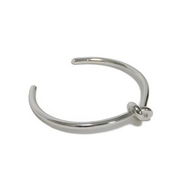 CELINE Bangle Knot Extra Thin Bracelet Current C2 M Rope Nickel Free Brass Silver 46P466BRA.36SI Women's