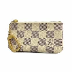 Louis Vuitton Wallet/Coin Case Damier Azur Pochette Cle N62659 White Men's Women's