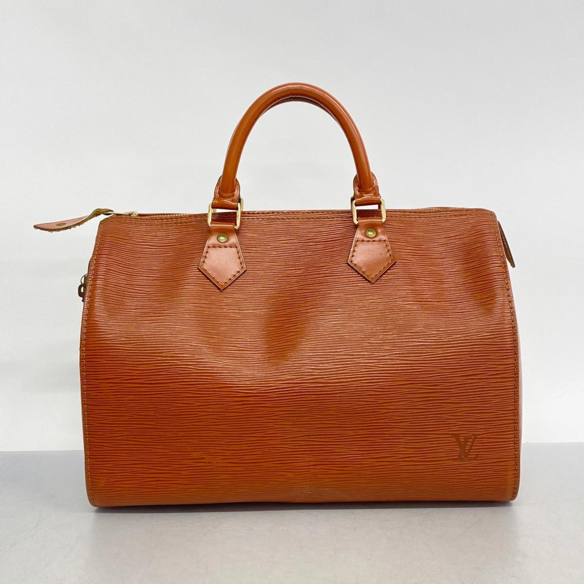 Louis Vuitton Handbag Epi Speedy 30 M43003 Kenya Brown Ladies