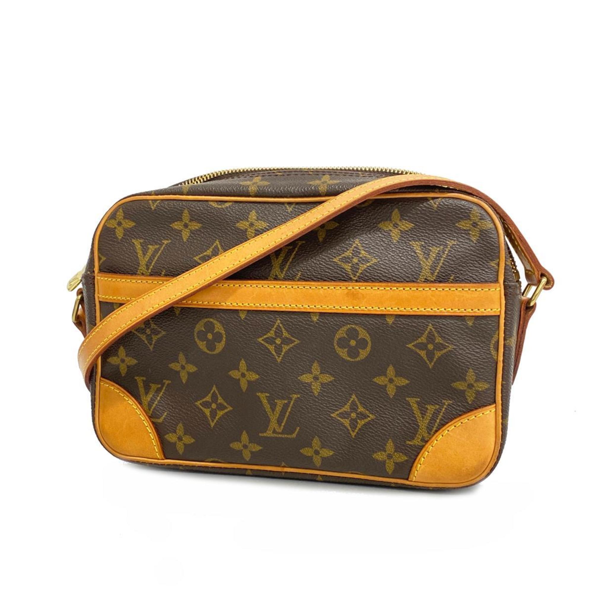 Louis Vuitton Shoulder Bag Monogram Trocadero 24 M51276 Brown Women's