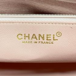 Chanel Tote Bag Reproduction Caviar Skin Pink Women's