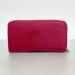 Louis Vuitton Long Wallet Epi Zippy M60305 Fuchsia Ladies