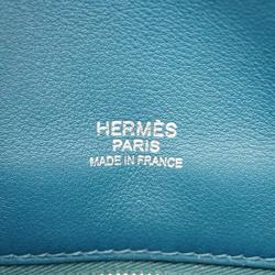 Hermes Shoulder Bag Berlin T Stamp Swift Blue Atoll Women's