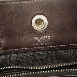 Hermes Tote Bag Foult PM □F Stamped Evercalf Ebène Women's