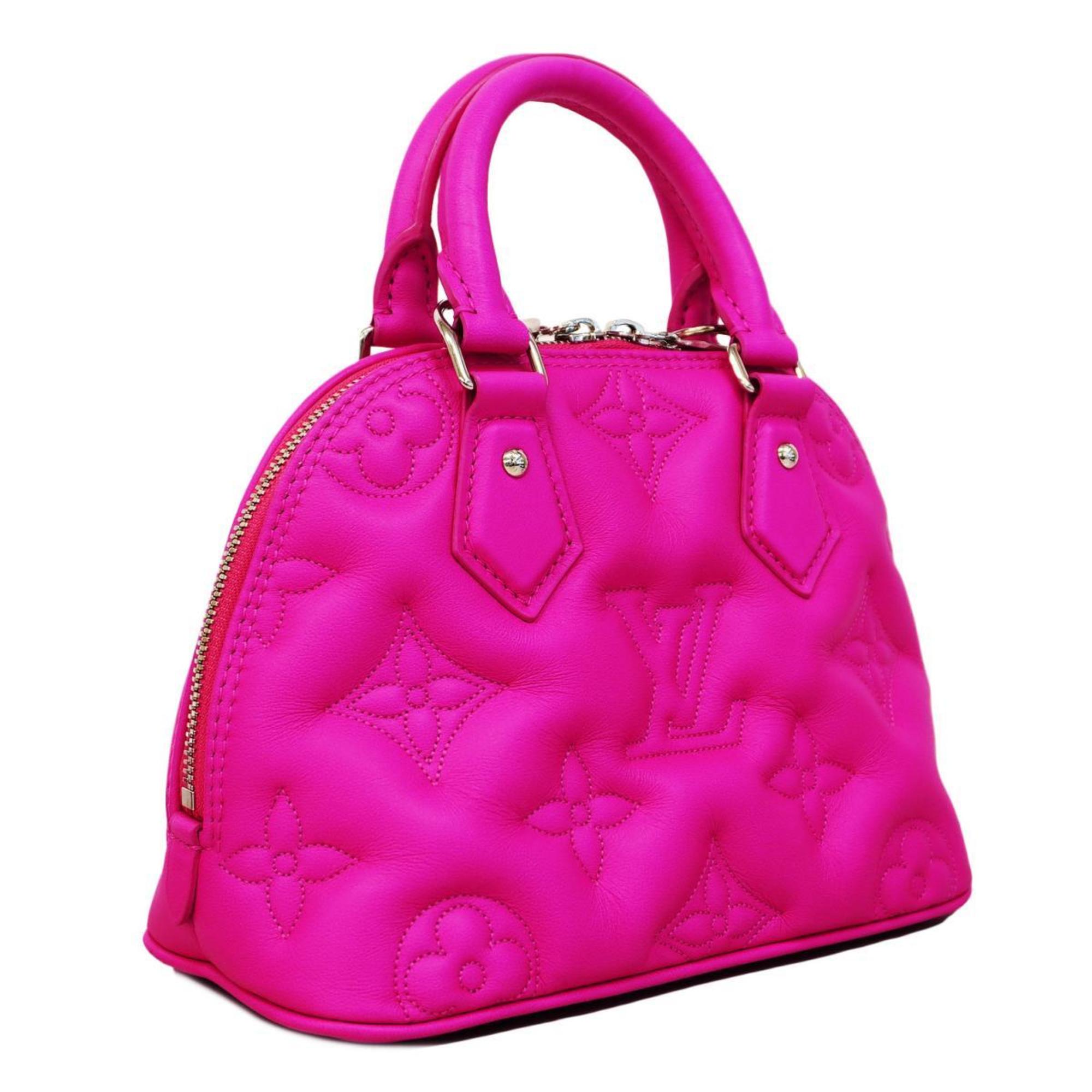 Louis Vuitton Handbag Bubble Gram Alma Soft BB M21777 Rose Miami Ladies