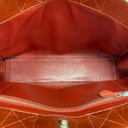 Hermes Tote Bag Foul To PM □F Stamped Evercalf Rouge vif Women's