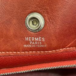 Hermes Tote Bag Foul To PM □F Stamped Evercalf Rouge vif Women's