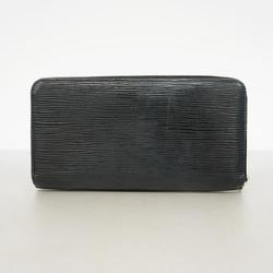 Louis Vuitton Long Wallet Epi Zippy M60072 Noir Ladies