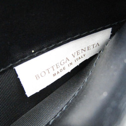 Bottega Veneta Intrecciato Leather Card Case Black