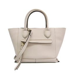 Longchamp MAILBOX Top Handle 10104 HTA 337 Women's Leather Handbag,Shoulder Bag Light Beige