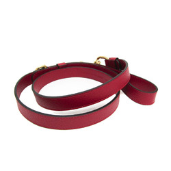 Gucci Interlocking G 692949 Dog Leash Leather Red Color