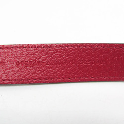 Gucci Interlocking G 692949 Dog Leash Leather Red Color