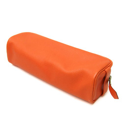 Hermes Leather Pen Case (Orange) Scrib