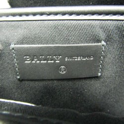 Bally DRAFT Men's Leather Briefcase,Shoulder Bag Black