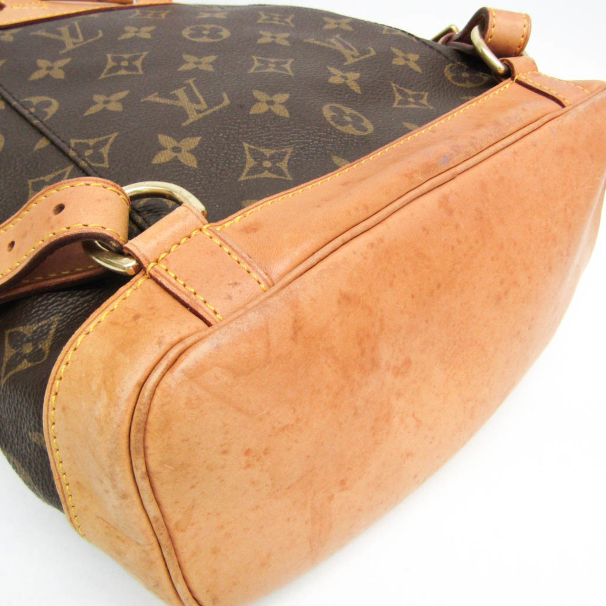 Louis Vuitton Monogram Montsouris MM M51136 Women's Backpack Monogram