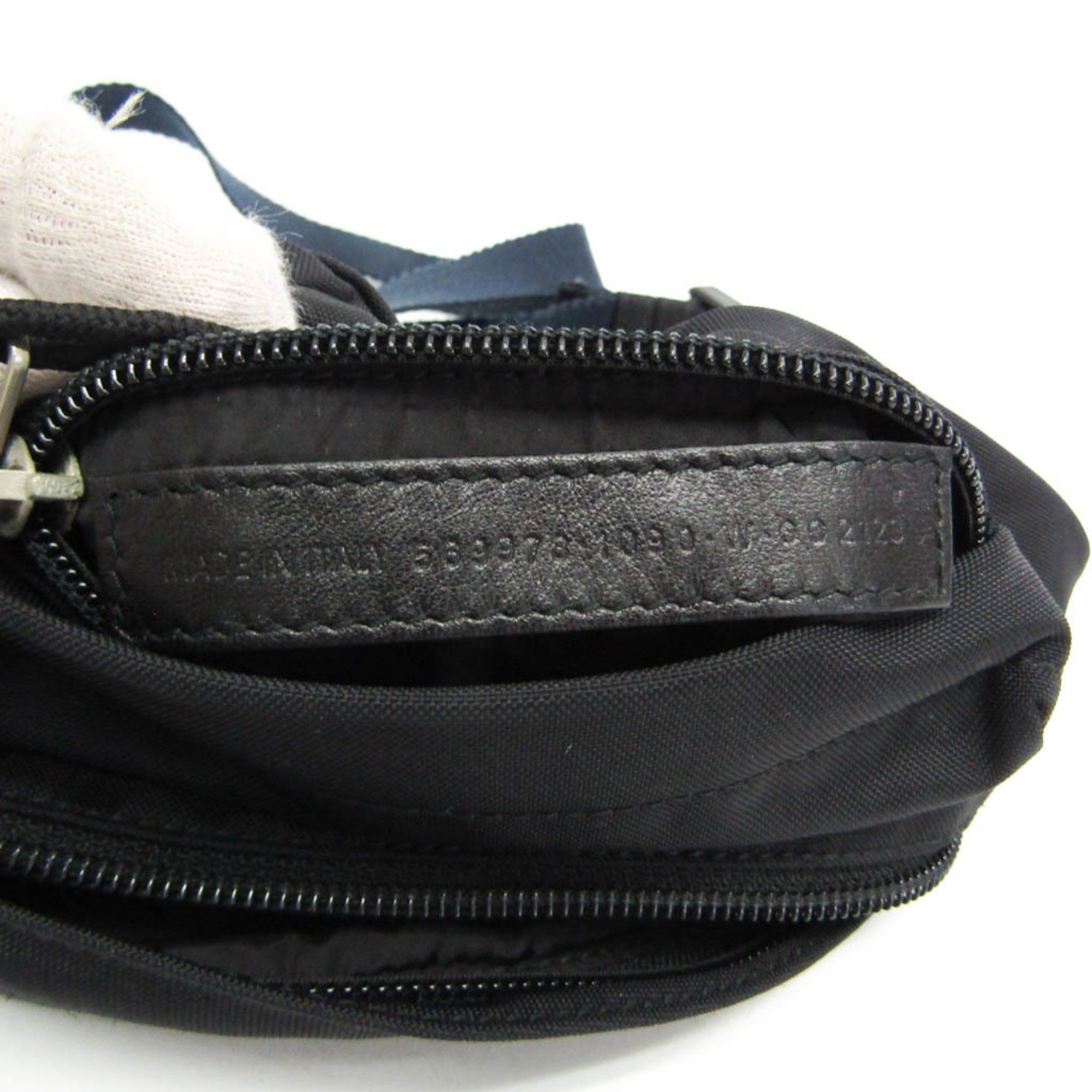 Balenciaga WHEEL BELTPACK S 569978 Women,Men Nylon Sling Bag Black,Navy