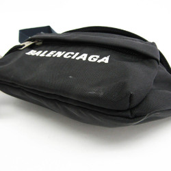 Balenciaga WHEEL BELTPACK S 569978 Women,Men Nylon Sling Bag Black,Navy