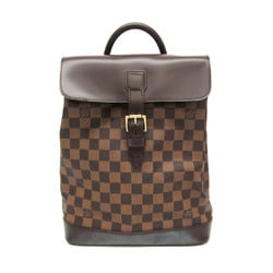 Louis Vuitton Damier Soho N51132 Women's Backpack Ebene