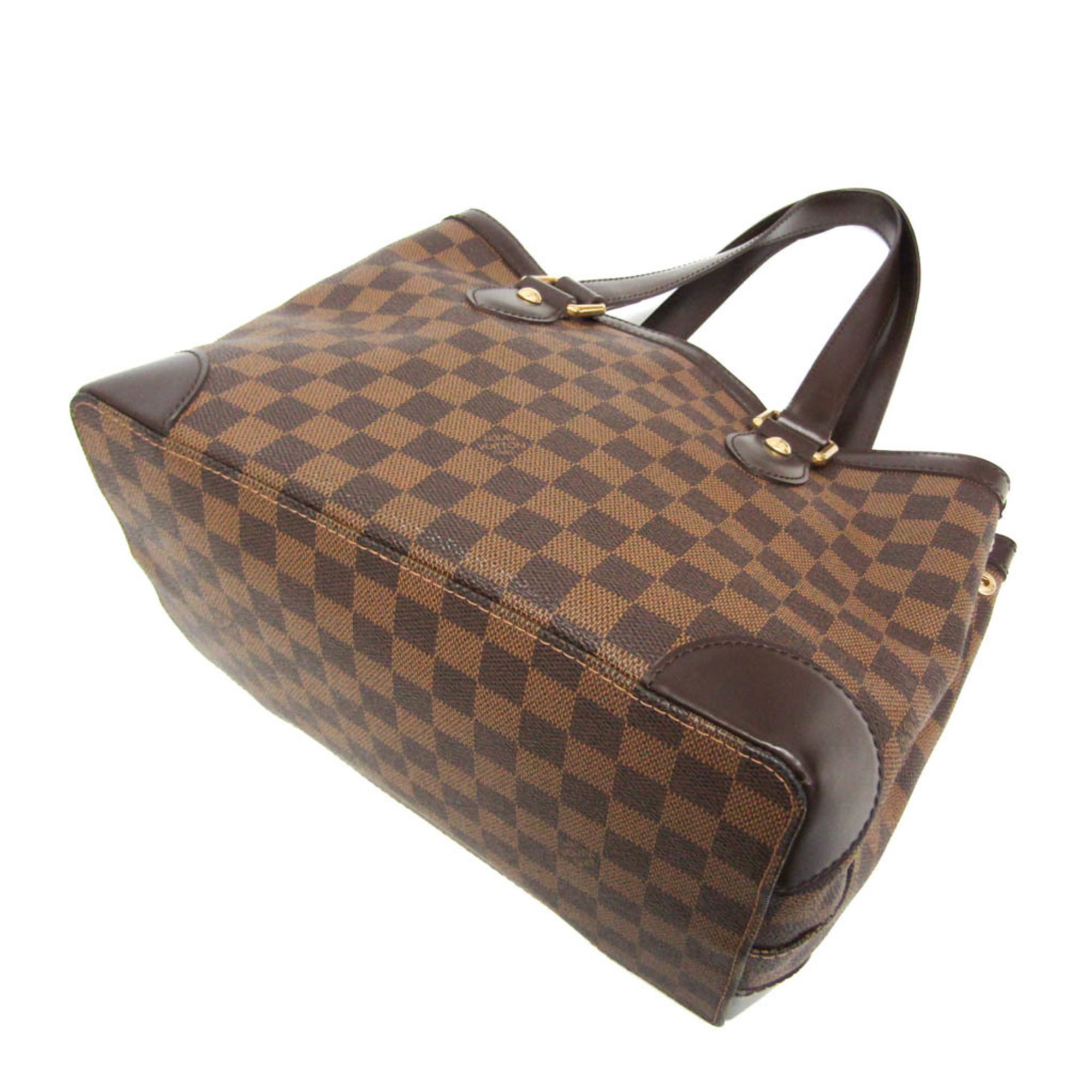 Louis Vuitton Damier Hampstead PM N51205 Women's Handbag Ebene