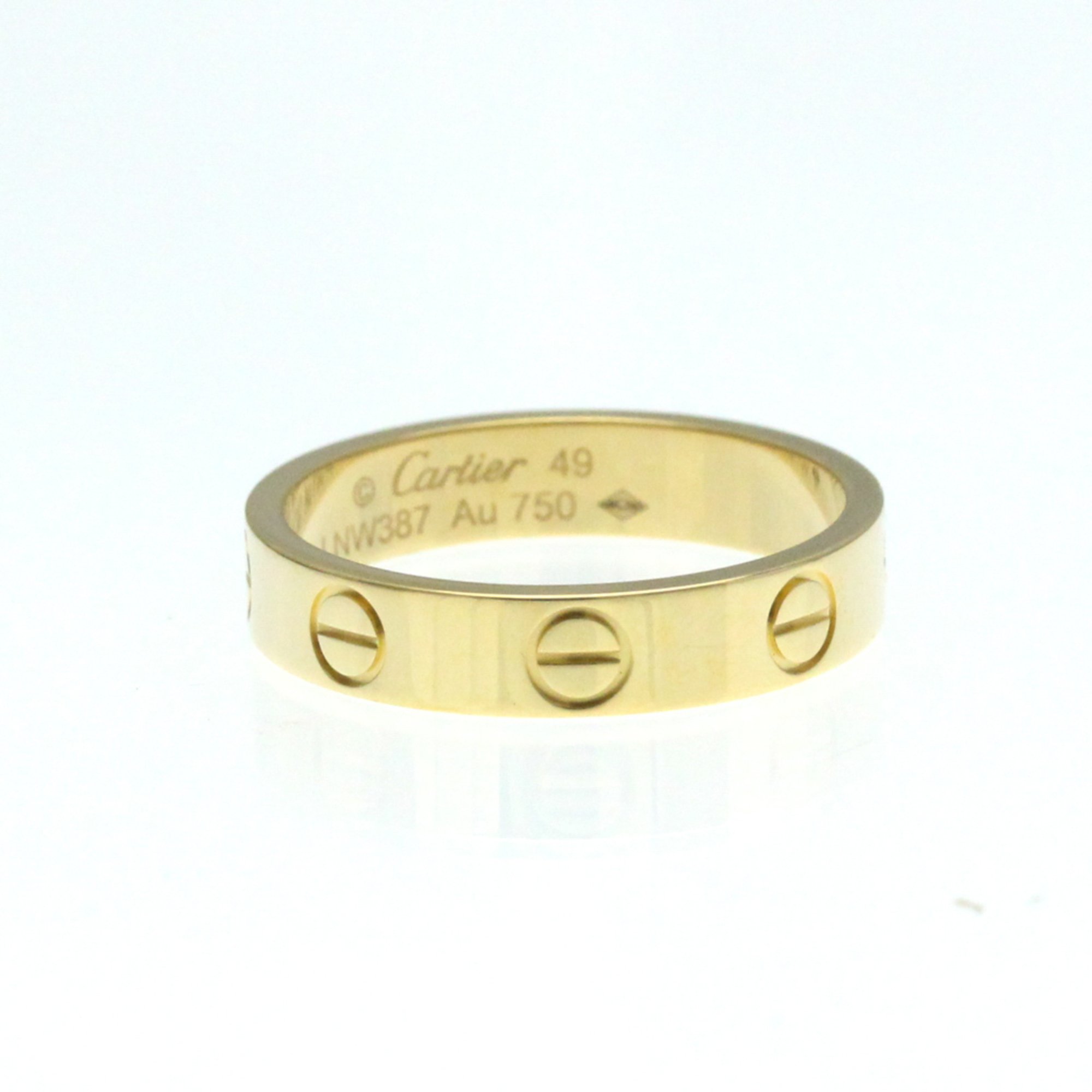 Cartier Mini Love Ring B4085049 Yellow Gold (18K) Fashion No Stone Band Ring Gold