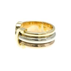 Cartier 2C Trinity Ring Pink Gold (18K),White Gold (18K),Yellow Gold (18K) Fashion No Stone Band Ring Gold