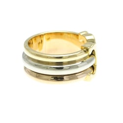 Cartier 2C Trinity Ring Pink Gold (18K),White Gold (18K),Yellow Gold (18K) Fashion No Stone Band Ring Gold