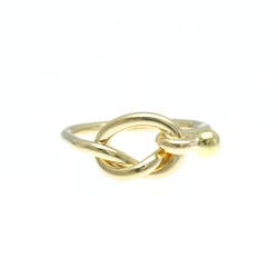 Tiffany Hook And Eye Ring Yellow Gold (18K) Fashion No Stone Band Ring Gold