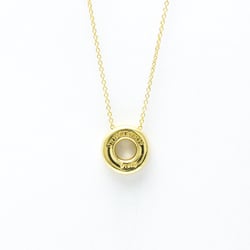 Tiffany Dots Circle Diamond Platinum,Yellow Gold (18K) Diamond Men,Women Fashion Pendant Necklace (Gold)