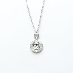 Gucci GG Diamond White Gold (18K) Diamond Men,Women Fashion Pendant (Silver)