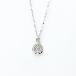 Gucci GG Diamond White Gold (18K) Diamond Men,Women Fashion Pendant (Silver)