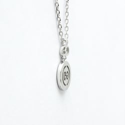 Gucci GG Diamond White Gold (18K) Diamond Men,Women Fashion Pendant (Silver)