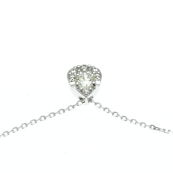 Vendome Aoyama Drop Diamond Necklace White Gold (18K) Diamond Men,Women Fashion Pendant Carat/0.1 (Silver)