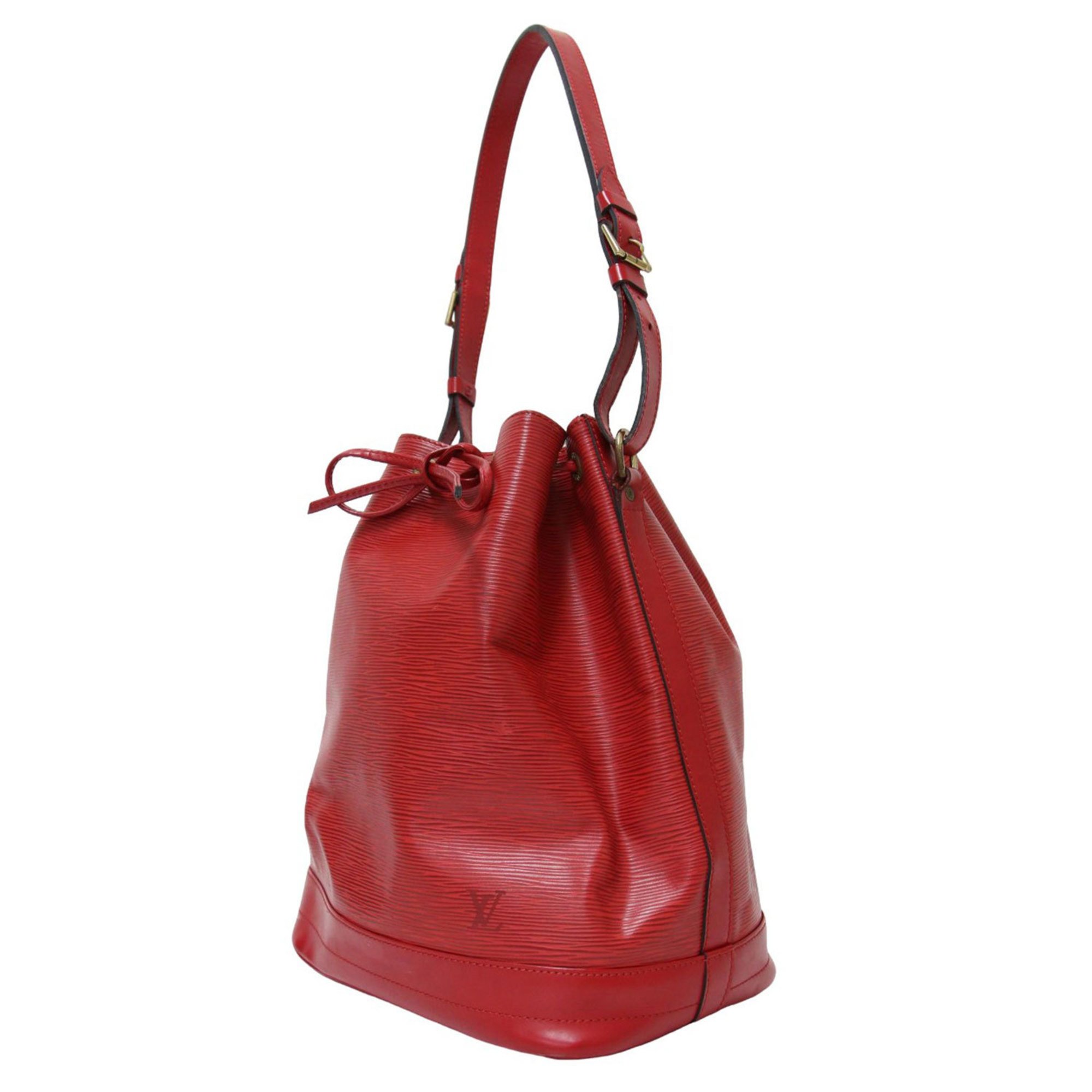 LOUIS VUITTON Louis Vuitton Bag Red Epi Noe Shoulder M4407 Type Leather Women's