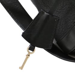 JIMMY CHOO Jimmy Choo Bag Padlock Handbag Black Shoulder Leather Women's