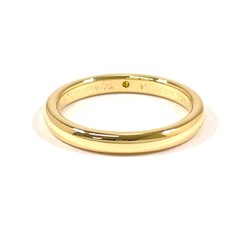 TIFFANY&Co. Tiffany Stacking Band Ring Elsa Peretti K18 Yellow Gold/Diamond 12.5 Gold Women's