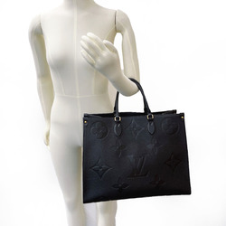 LOUIS VUITTON Louis Vuitton On the Go GM M44925 Tote Bag Monogram Empreinte Black Women's